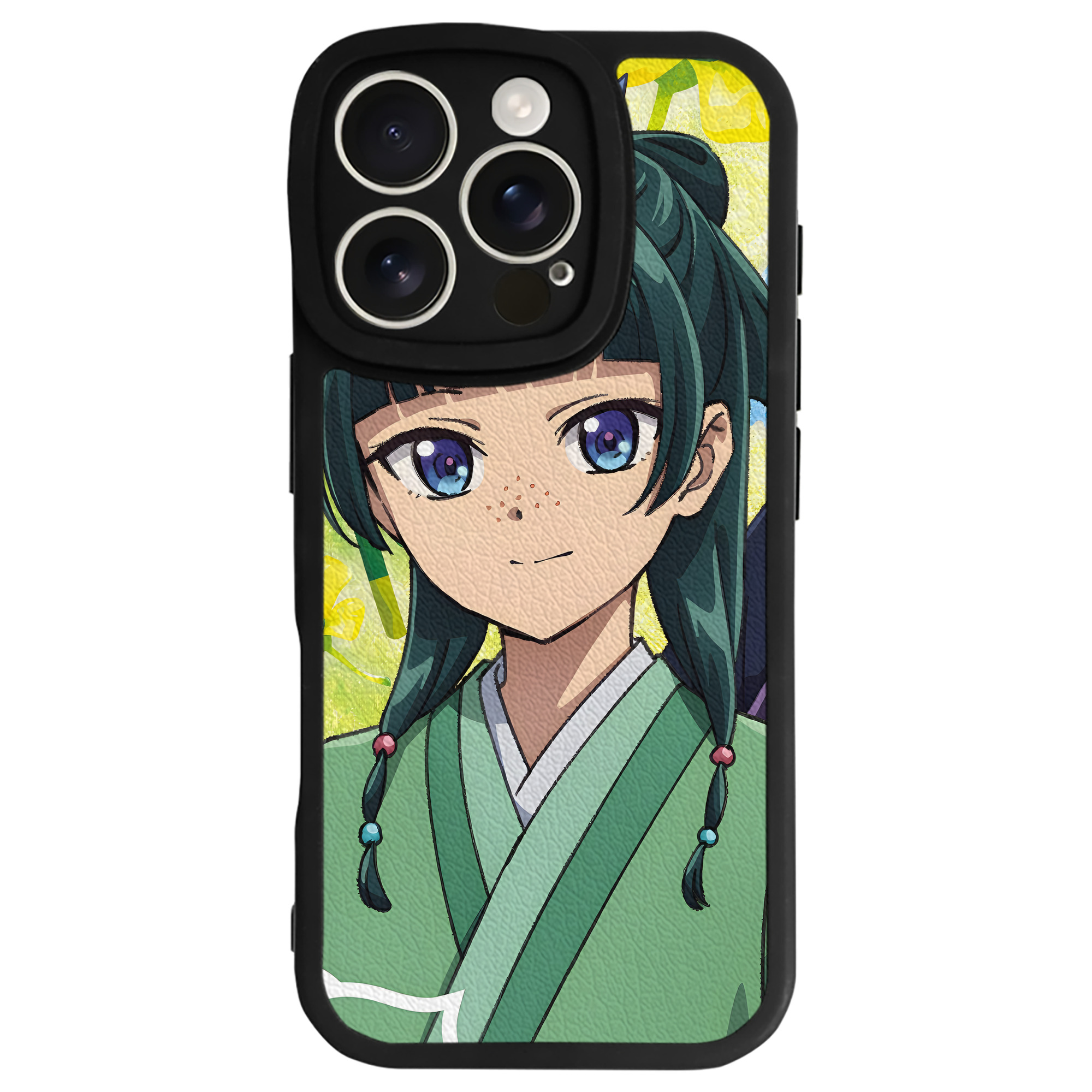 薬屋のひとりごと The Apothecary Diaries 【iPhone 16シリーズ対応】シリコンスマホケース（レザー調） 材質：シリコン